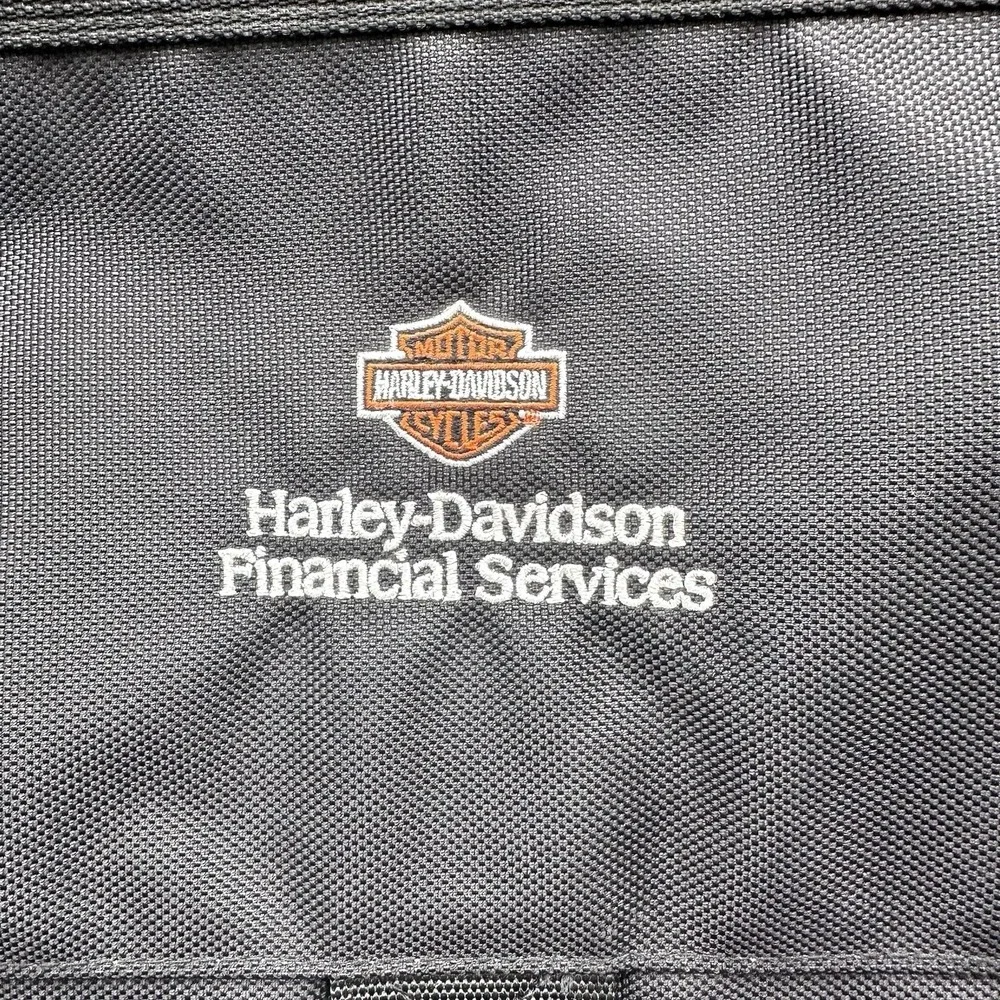 RARE Harley Davidson Motorcycle Touring Luggage Back Bag w/ Laptop iPad Bag